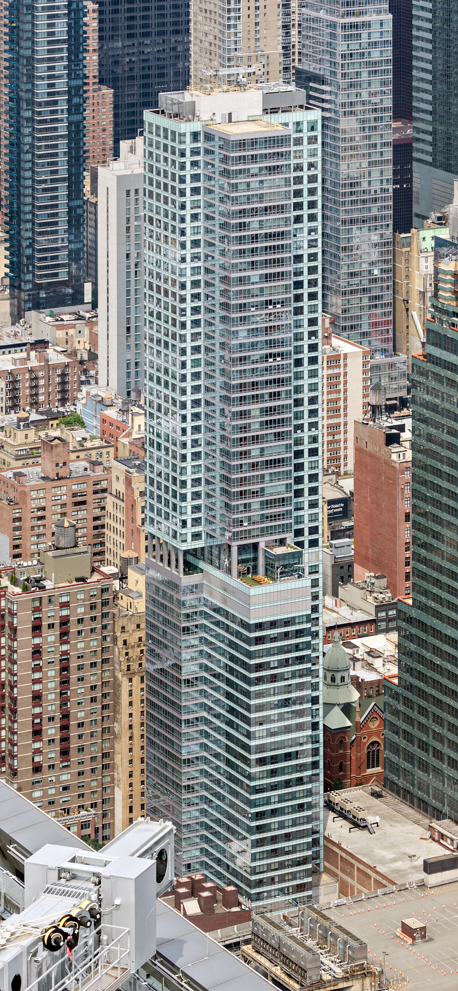The Orion, New York City - View from The Edge. © Mathias Beinling